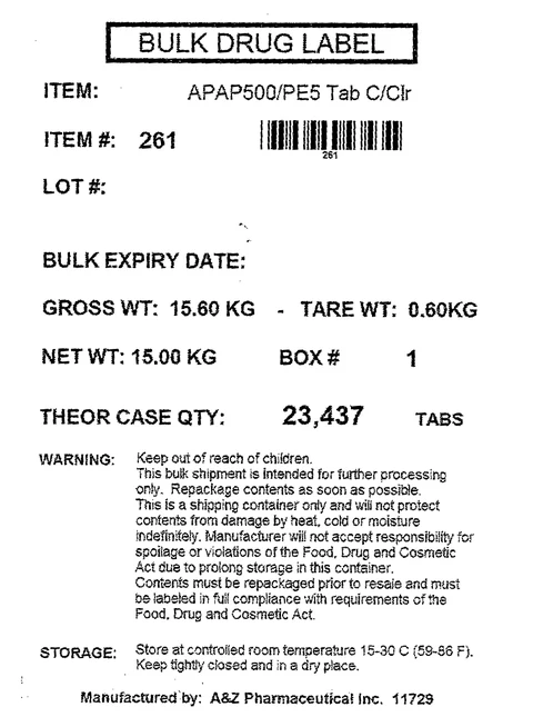 Acetaminophen Phenylephrine HCl 포장