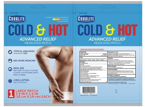 Coralite Cold and Hot 포장