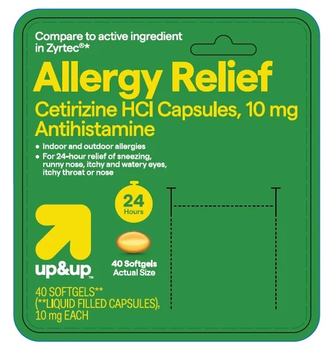 Cetirizine HCl 포장