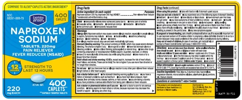 Berkley and Jensen Naproxen Sodium 포장