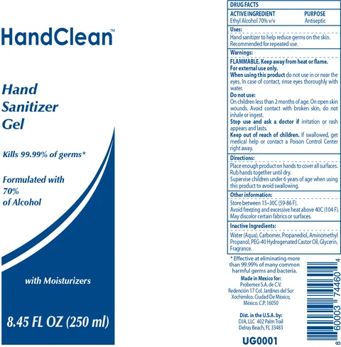 HAND SANITIZER 포장