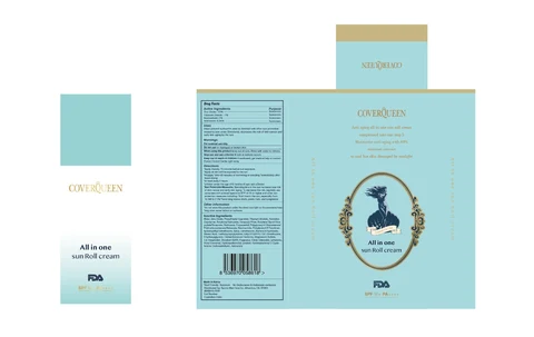 COVERQUEEN All in one sun roll packaging