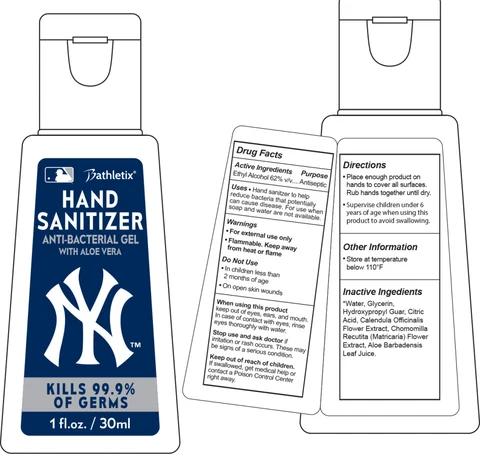 Handsanitizer Antibacterial Gel packaging