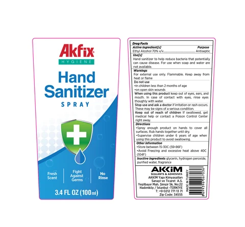 Hand Sanitizer packaging