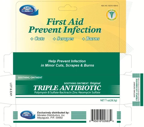Triple Antibiotic packaging