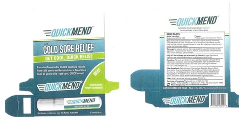 QuickMend 포장