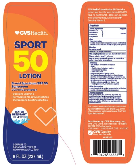 CVS Health Sport SPF 50 포장