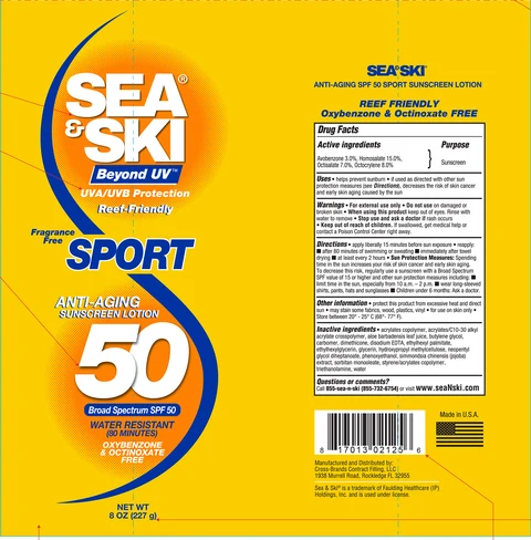 Sea and Ski SPF 50 Sport 포장
