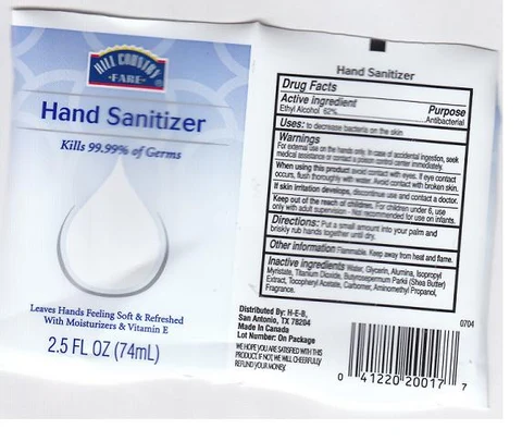 HAND SANITIZER 포장