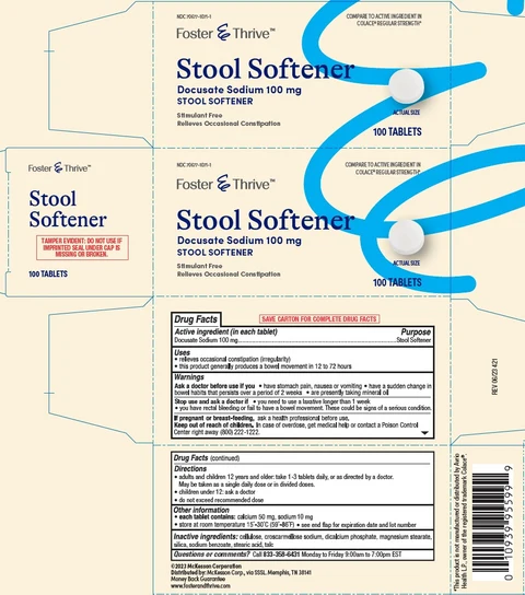 Stool Softener packaging