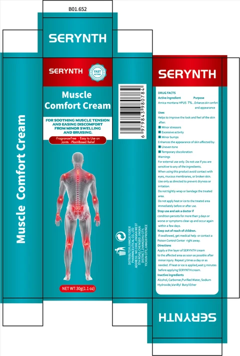 SERYNTH Muscle Comfort 포장