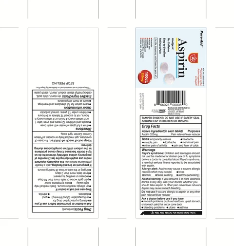 Aspirin 포장