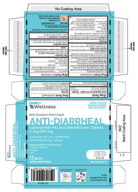 Loperamide Hydrochloride and Simethicone packaging