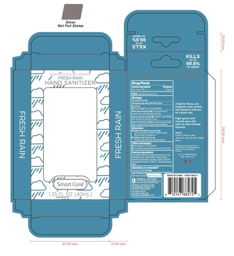 Smart Care Hand Sanitizer Fresh Rain 포장