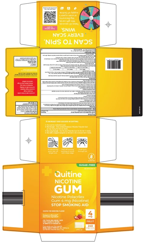 quitine nicotine 포장