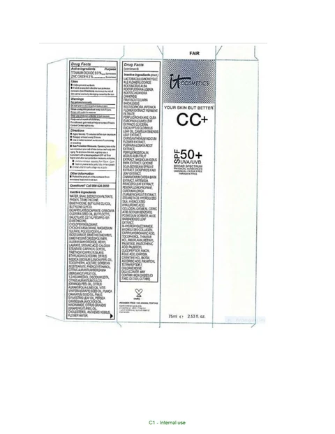 YOUR SKIN BUT BETTER FAIR packaging