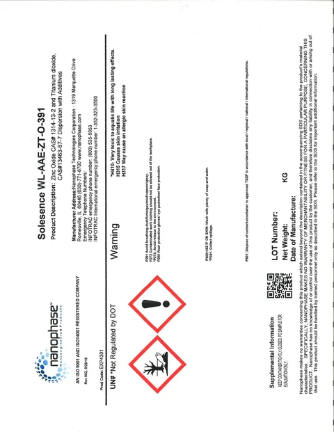 WL-AAE-ZT-O-391 packaging