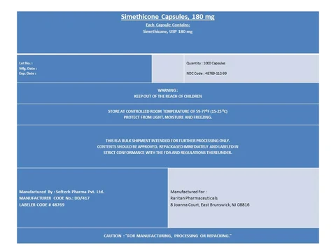 SIMETHICONE 포장