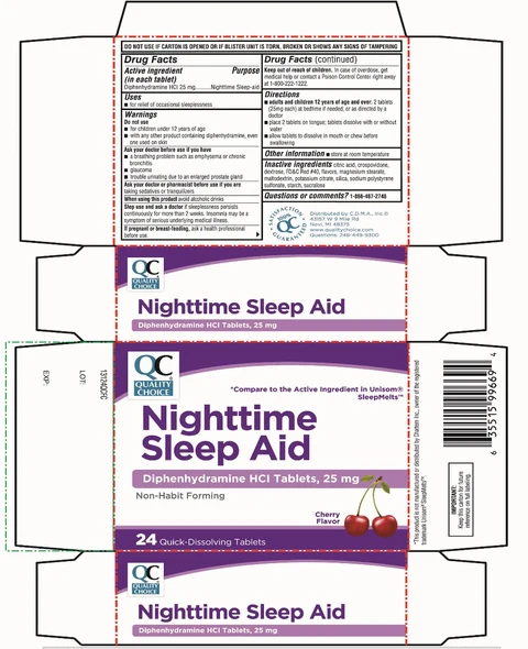 Unisom SleepMelts Nighttime Sleep-Aid 포장