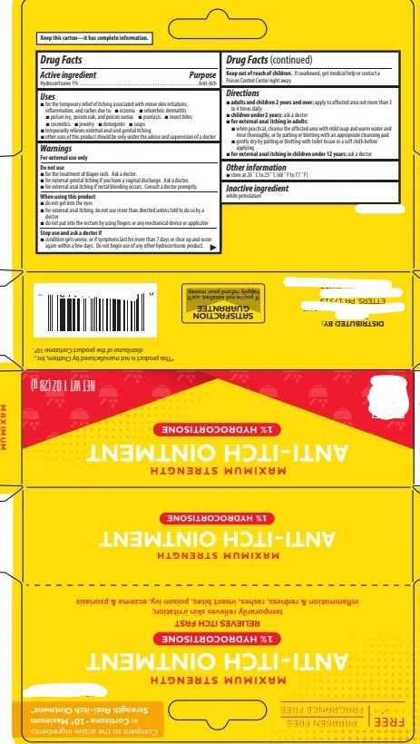 Hydrocortisone 포장