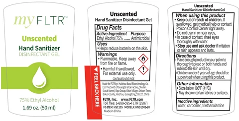 Hand sanitizer packaging