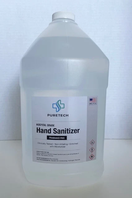 Hand Sanitizer packaging