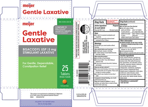 gentle laxative packaging