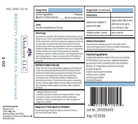 BENZOYL PEROXIDE 5% Topical wash / BENZOYL PEROXIDE 10% Topical wash 포장