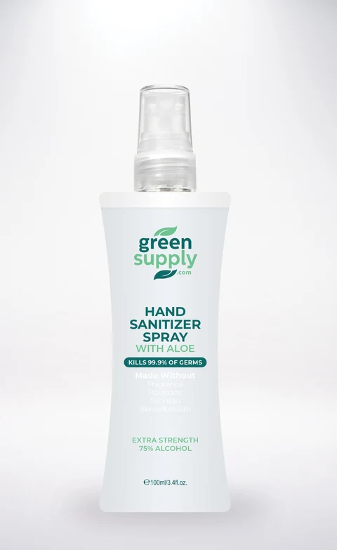 Hand Sanitizer packaging