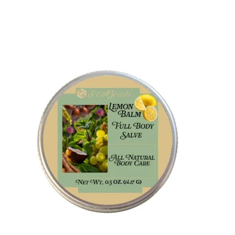 Sea Jewels Lemon Balm Full Body Salve 포장