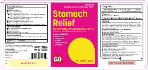 Stomach Relief packaging
