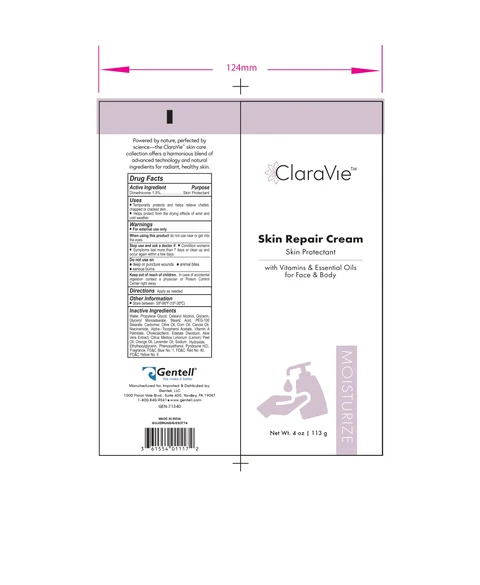 Claravie Skin Repair Cream packaging
