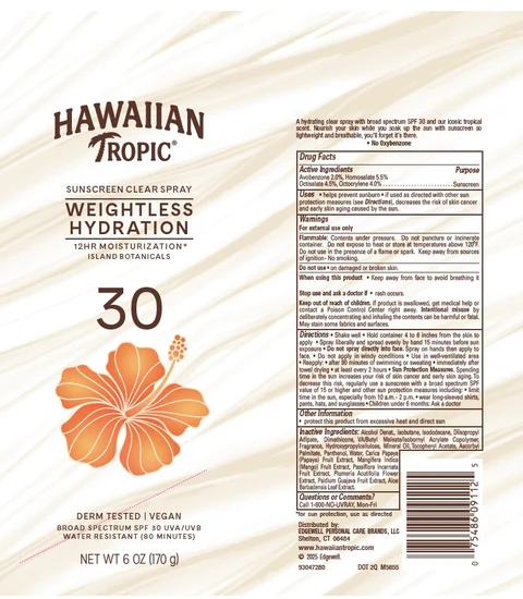 HAWAIIAN TROPIC 포장