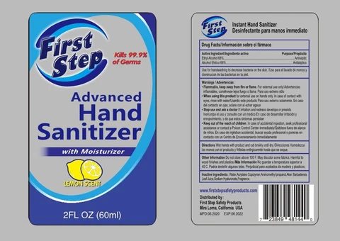 Instant Hand Sanitizer 포장