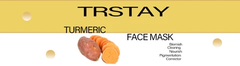 Trstay Turmeric Face MASK 포장