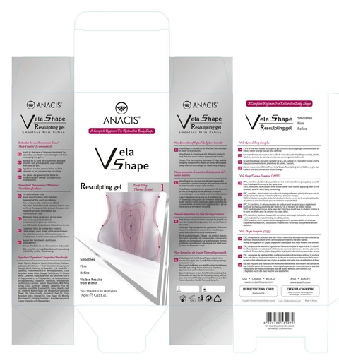 Vela Shape Resculpting Body firming toning tightening 포장