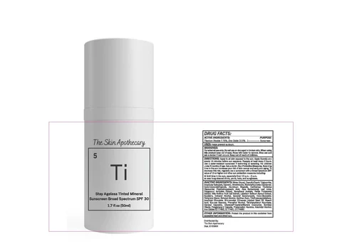 Ti Stay Ageless Tinted Mineral Sunscreen Broad Spectrum SPF30 packaging