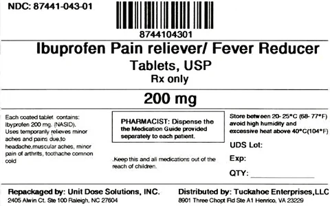 ibuprofen packaging