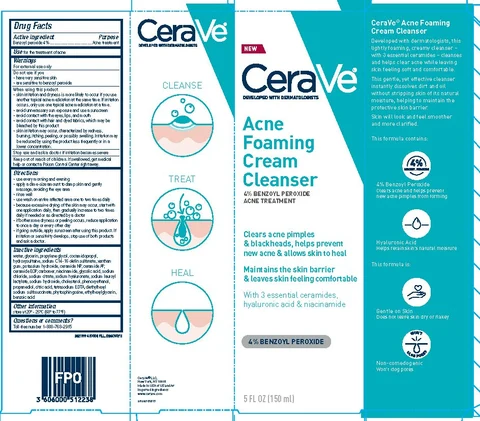 CeraVe Acne Foaming Cleanser 포장
