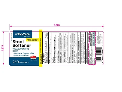 Topcare Stool Softener packaging