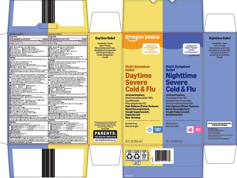 daytime nighttime severe cold and flu packaging
