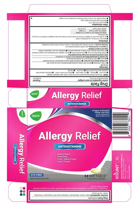 AXIV Allergy 포장