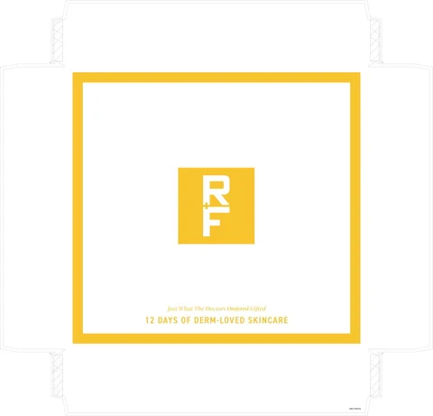 12 Days of Derm-Loved Skincare 포장