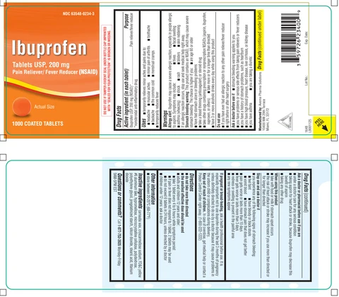 Ibuprofen 포장