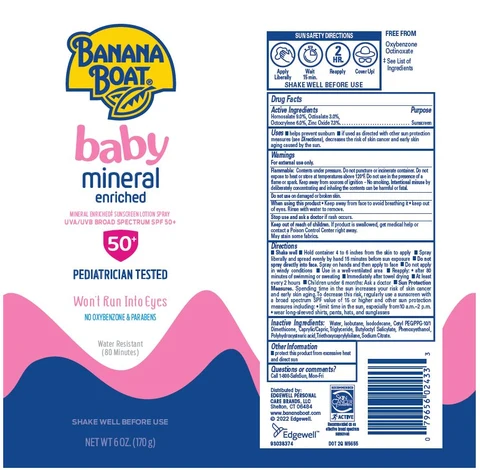 Banana Boat 포장