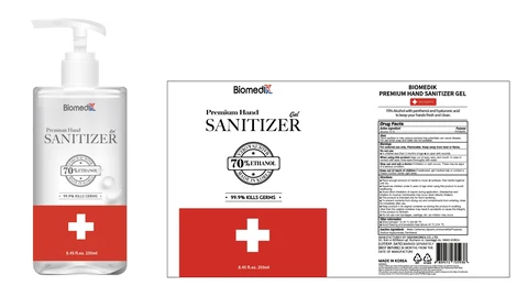 BIOMEDIK Premium Hand Sanitizer Gel 포장