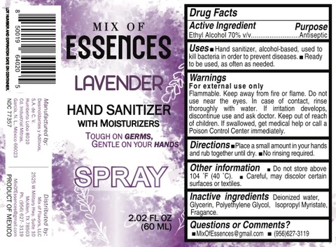 Hand Sanitizer packaging