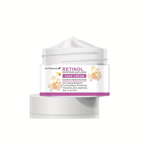 AnYi Beauty Retinol Brightening Anti Aging Face Cream packaging