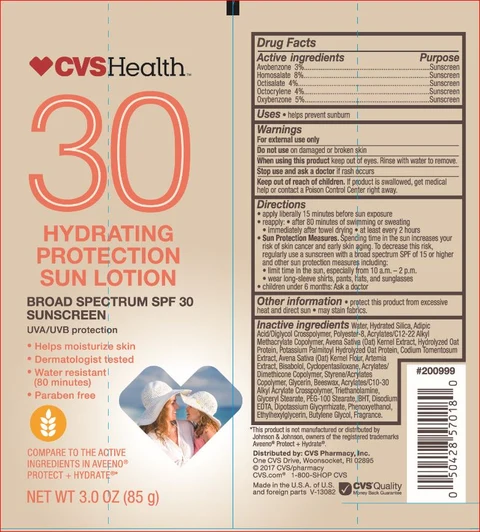 Hydrating Protection Sunscreen SPF 30CVS 포장
