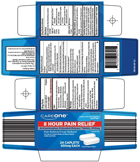 CareOne 8 Hour Pain Relief 포장